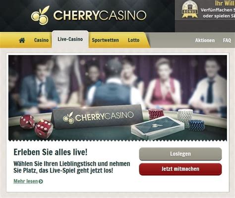 cherry casino test
